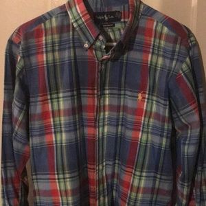 Ralph Lauren Plaid Button Up